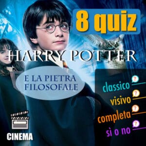 Quiz Harry Potter e la pietra filosofale